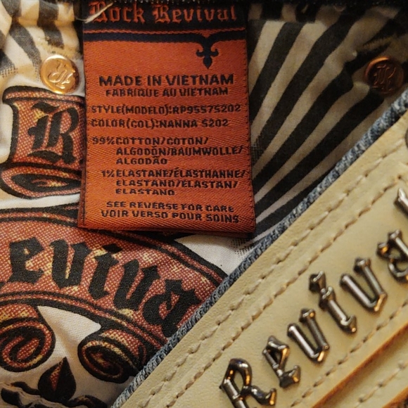 BRAND NEW/ TAGS INTACT Rock Revival skinny jeans - Picture 10 of 11
